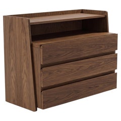 Riva 1920 Urca Night Dresser 3-Drawer Dresser - Ronald Sasson W 100cm 39.4in