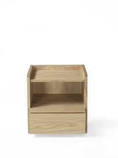 Riva 1920 Urca Night Table – Oak Nightstand by Ronald Sasson