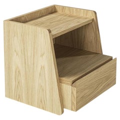 Riva 1920 Urca Night Table – Oak Nightstand by Ronald Sasson