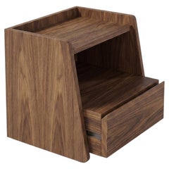 Riva 1920 Urca Night Table – Walnut Nightstand by Ronald Sasson
