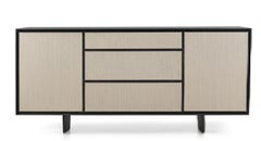Riva 1920 VELA Sideboard 100+6 Sideboard mit gewebtem Leder von Authentic Design