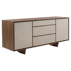 Riva 1920 VELA Sideboard 100+6 Sideboard mit gewebtem Leder von Authentic Design