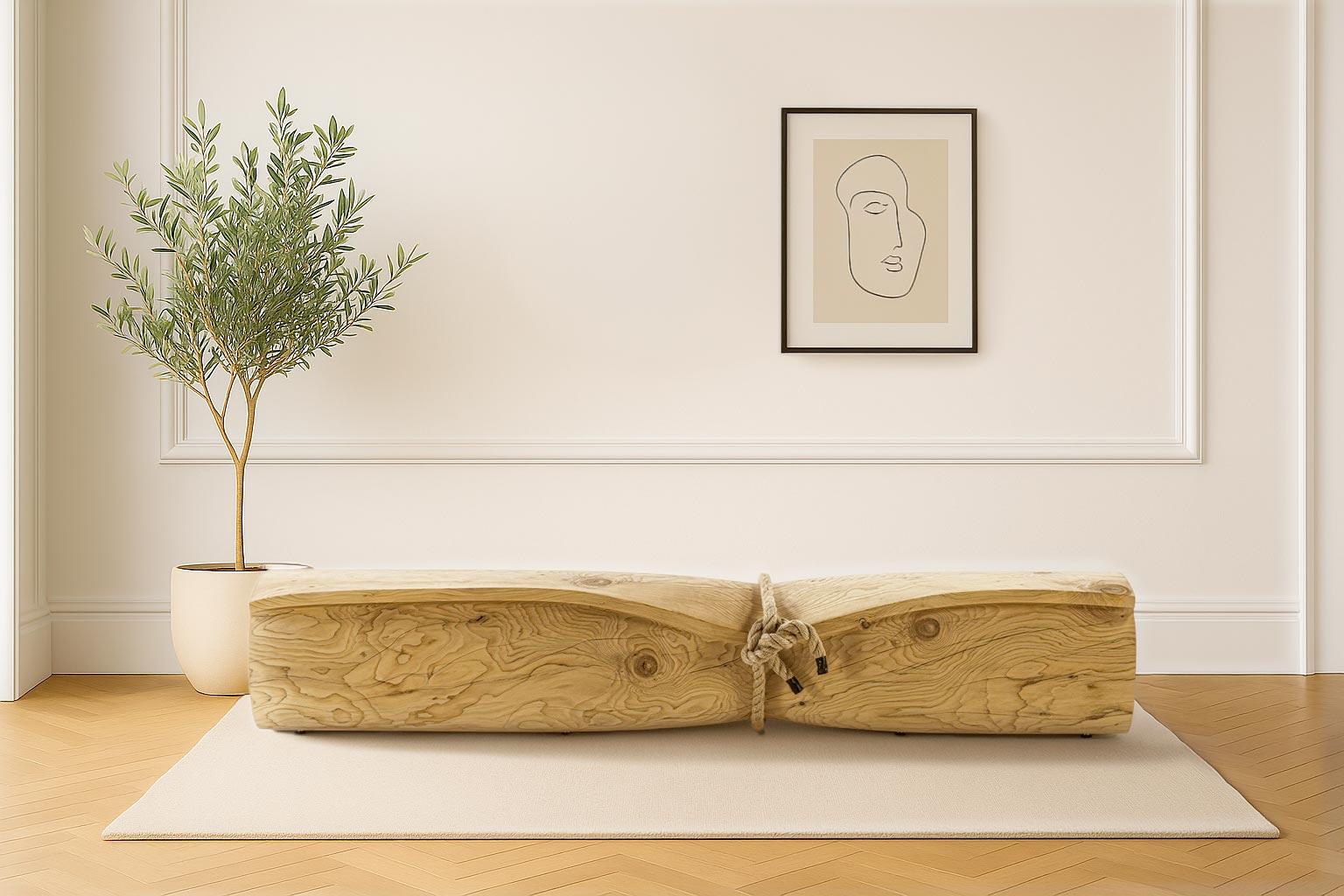 Riva 1920 WRAP Bench - Design Lualdi Meraldi Studio In New Condition For Sale In Alcamo, IT
