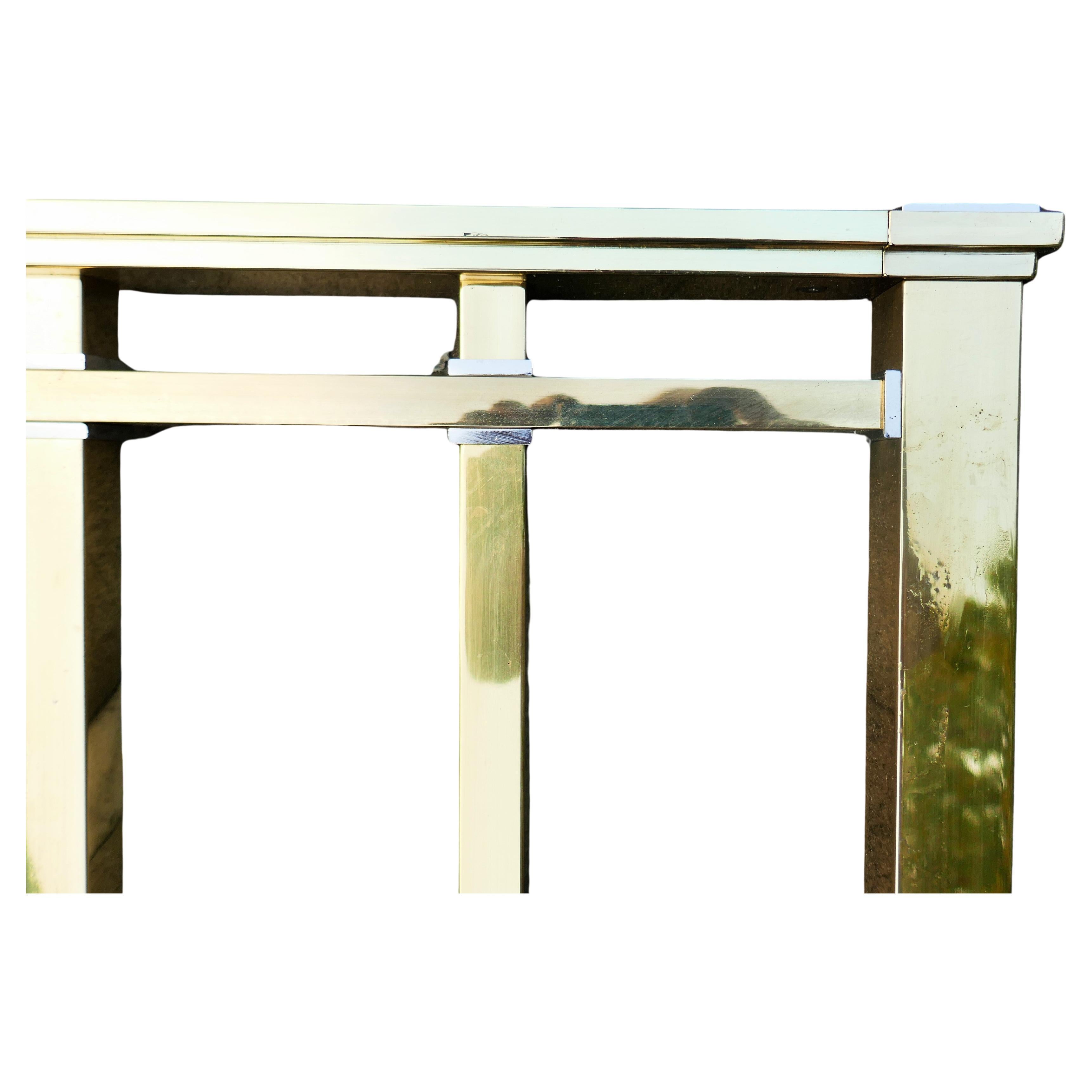 Brass Riva di Cantù bed headboard For Sale