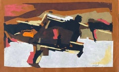 WPA Woman Artist Modernist Abstract Print