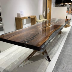 Rivage Bois Déchiré Sculptural Conference Table by Meubles Thouret