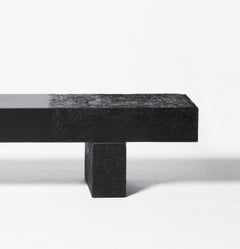 Rive Bench Big by Draga & Aurel Cement and Bronze, 21st Century