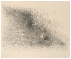 Rive II, Drawing by Paul de Pignol, Charcoal on Paper, Contemporary, 2018