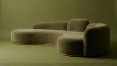 Rive Droite Sculptural Sofa by Tam Sachs