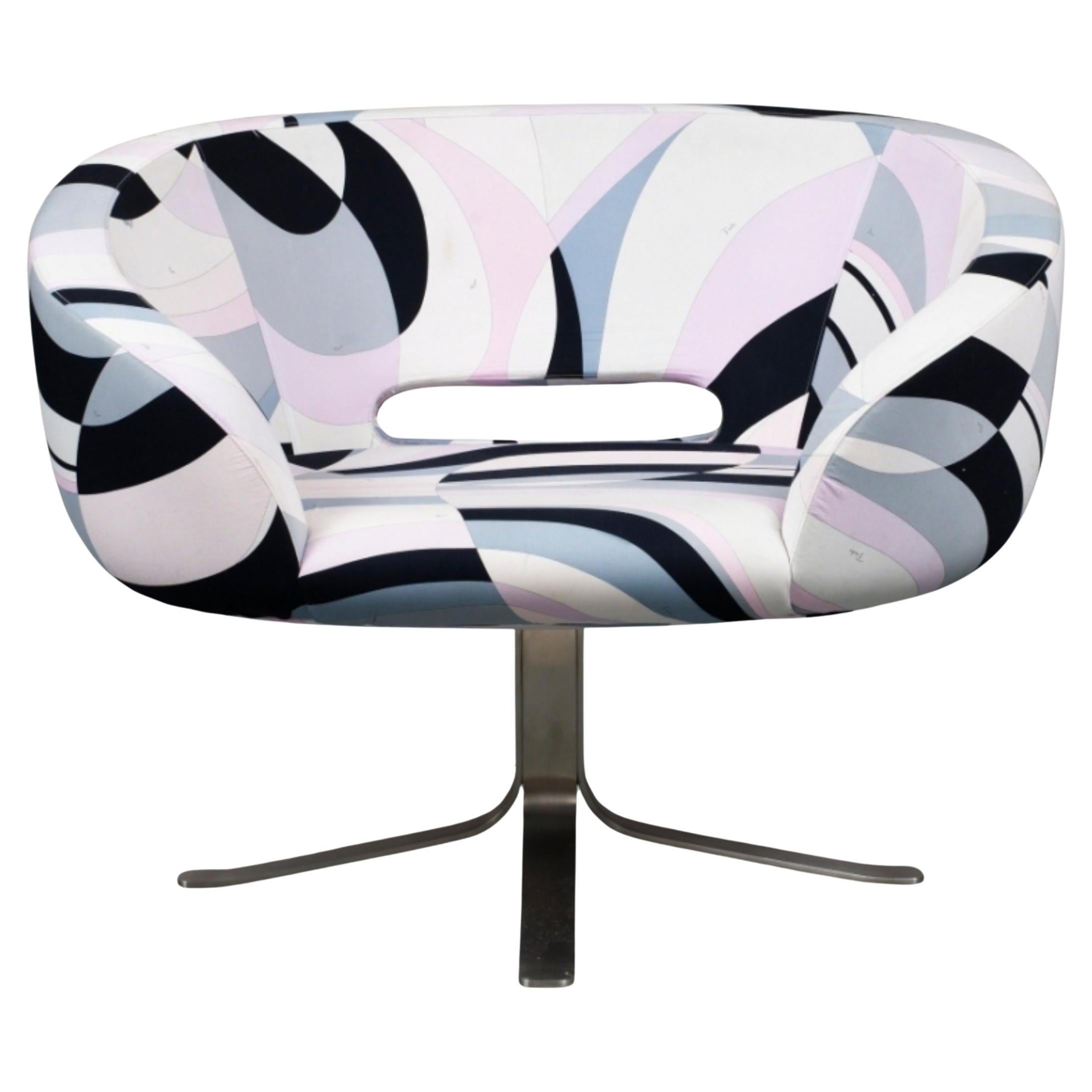 Fauteuil pivotant Rive Droite par Patrick Norguet pour Cappellini