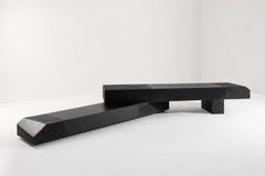 Rive Duo Bench by Draga&Aurel, Cement, 21st Century - éléments en résine sur demande