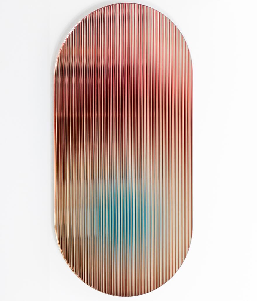 Colour Shift Panel Rose - Medium - Mixed Media Art by Rive Roshan