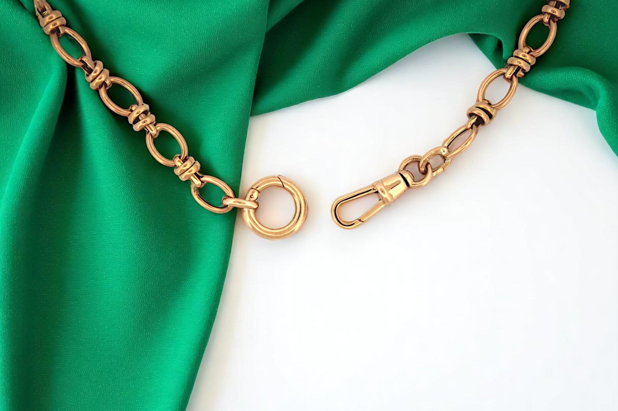 River  14k Yellow Gold Chain – 18