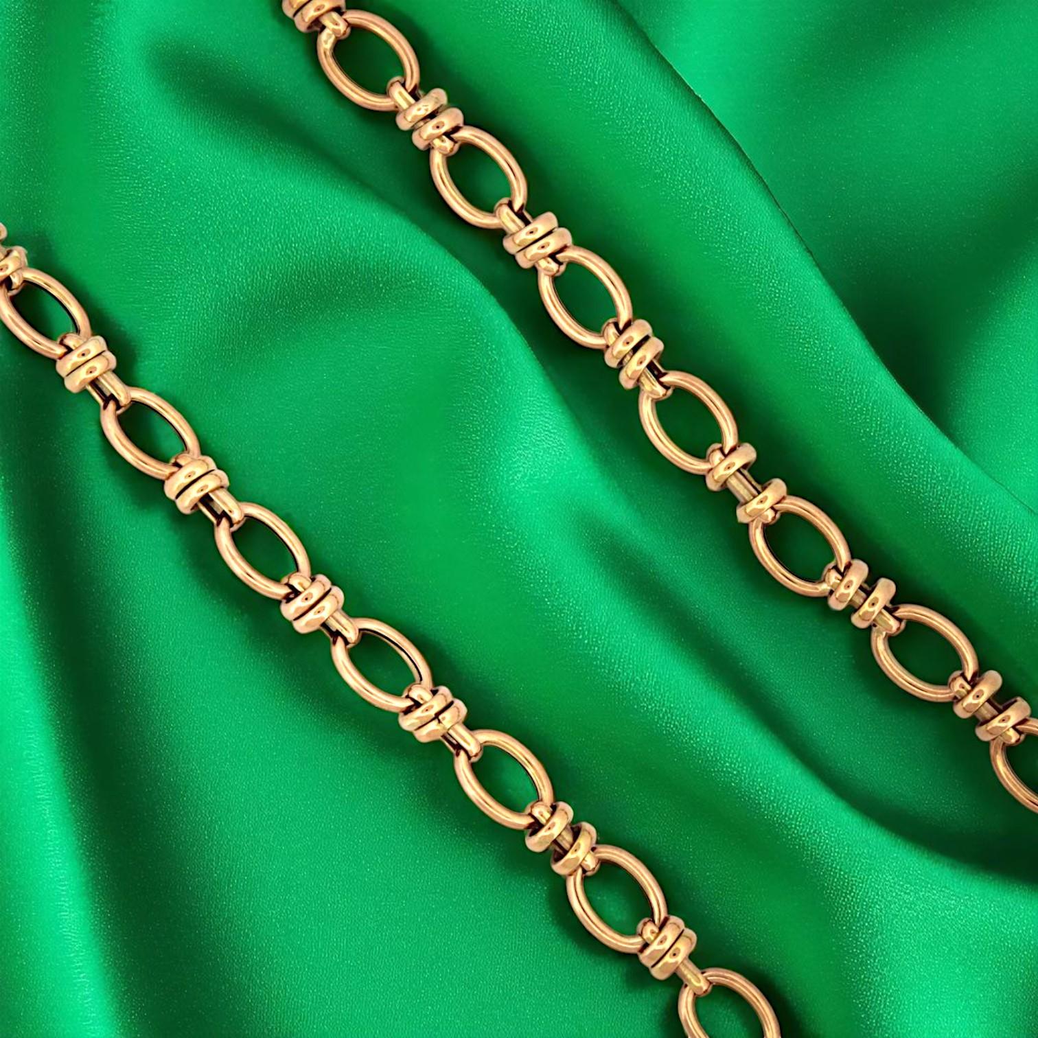Women's River  14k Yellow Gold Chain – 18