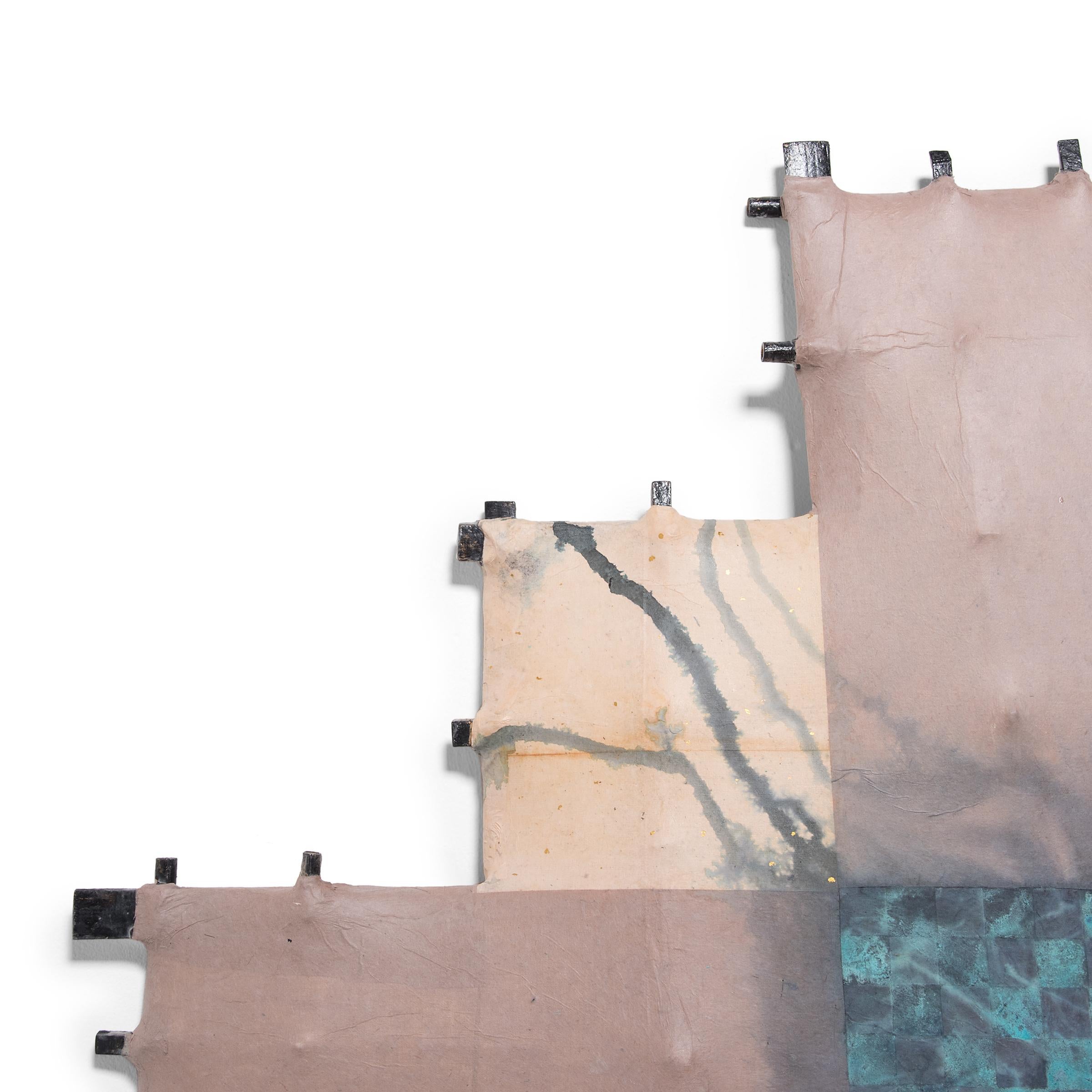 Organique Kite « River and Pond » (Rable et étang) de Michael Thompson en vente