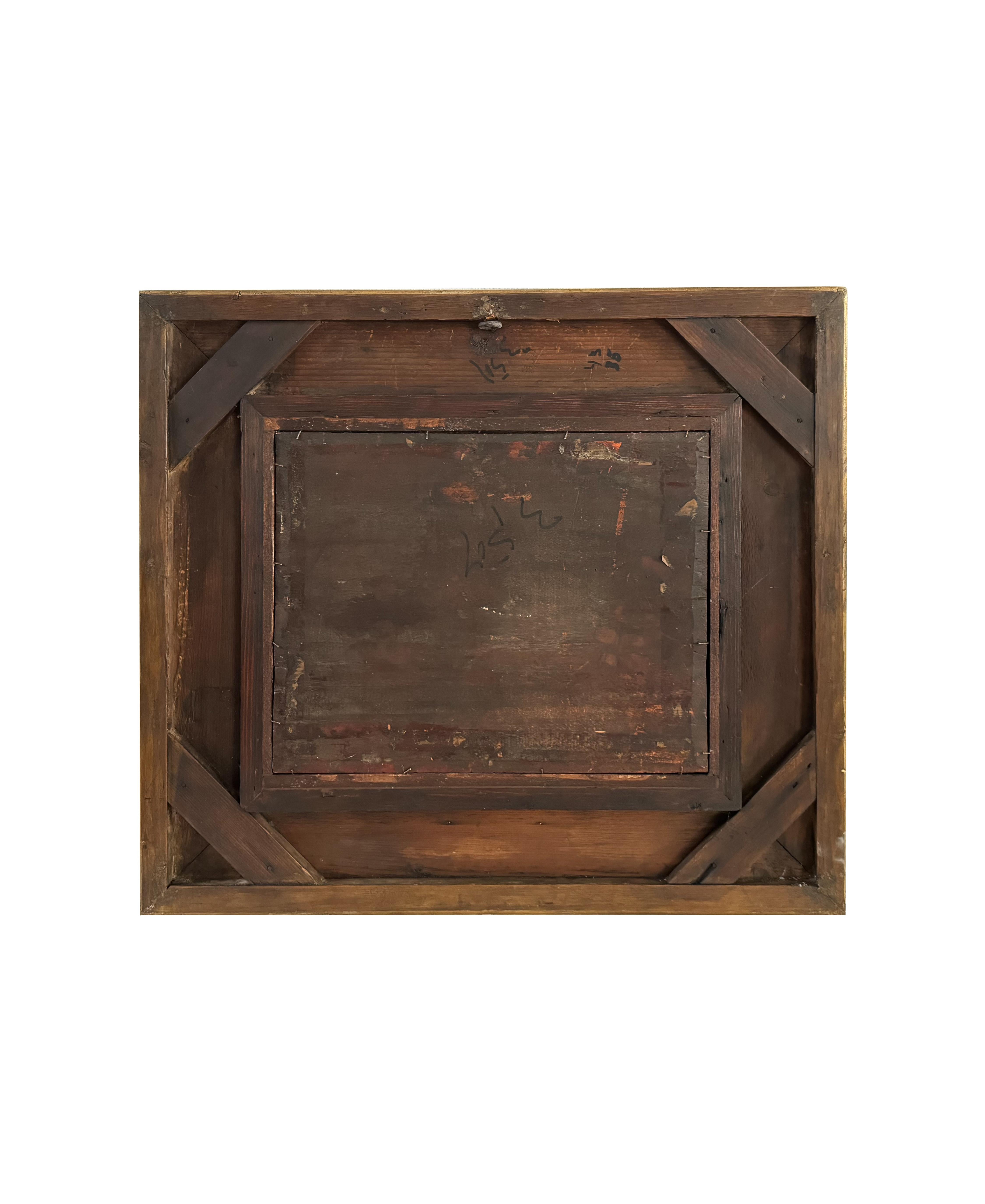 Flusslandschaft, Henri Desfontaines, 19. Jahrhundert im Angebot 1