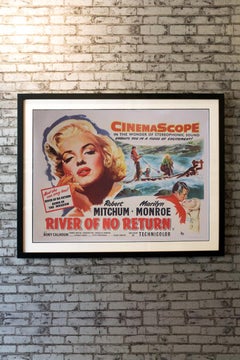 "River of No Return" 1954 Poster
