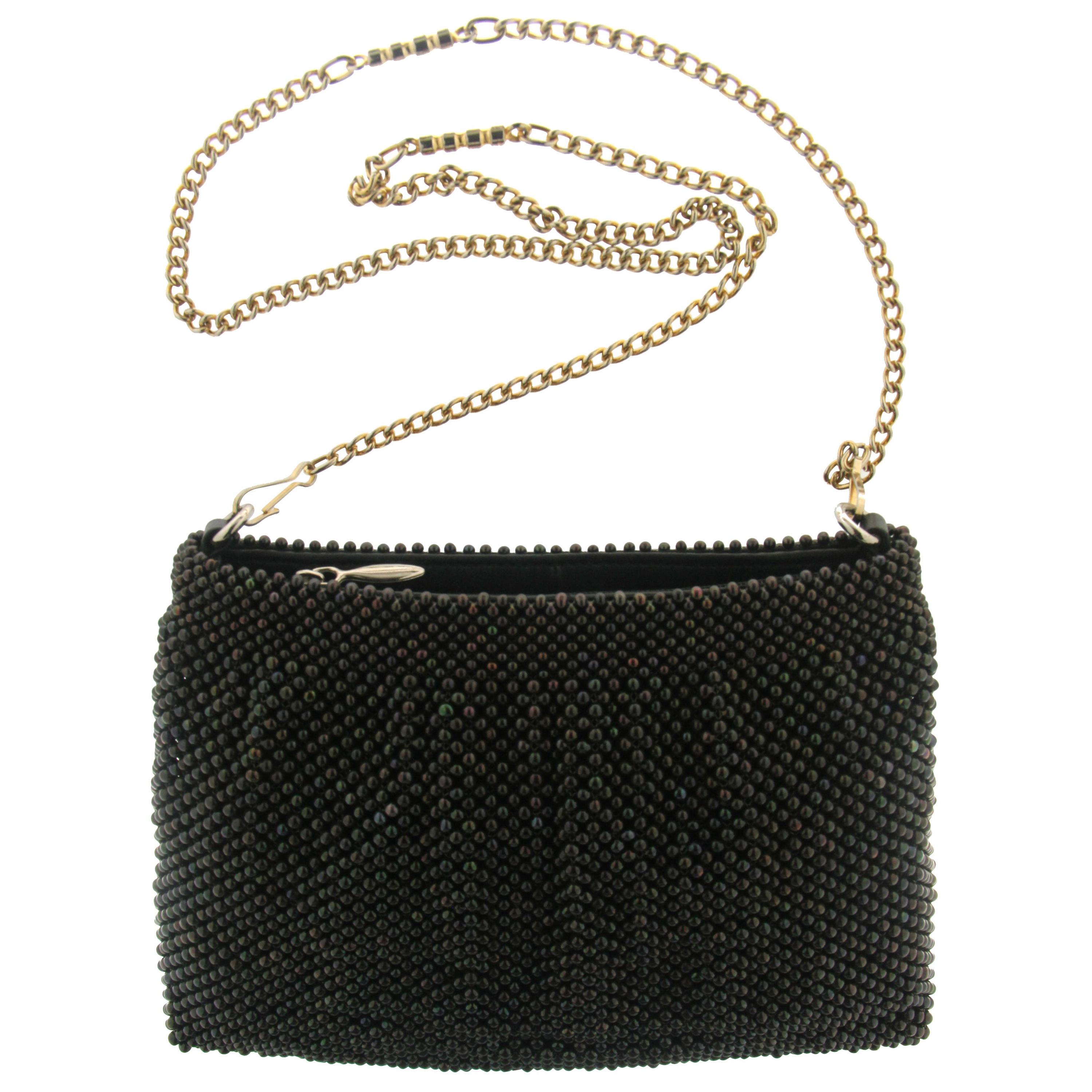 River Pearls Bead Woven Bag For Sale