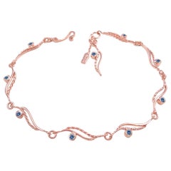 Sapphire Link Bracelets
