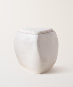 Flusshocker in Creme mit Boucle