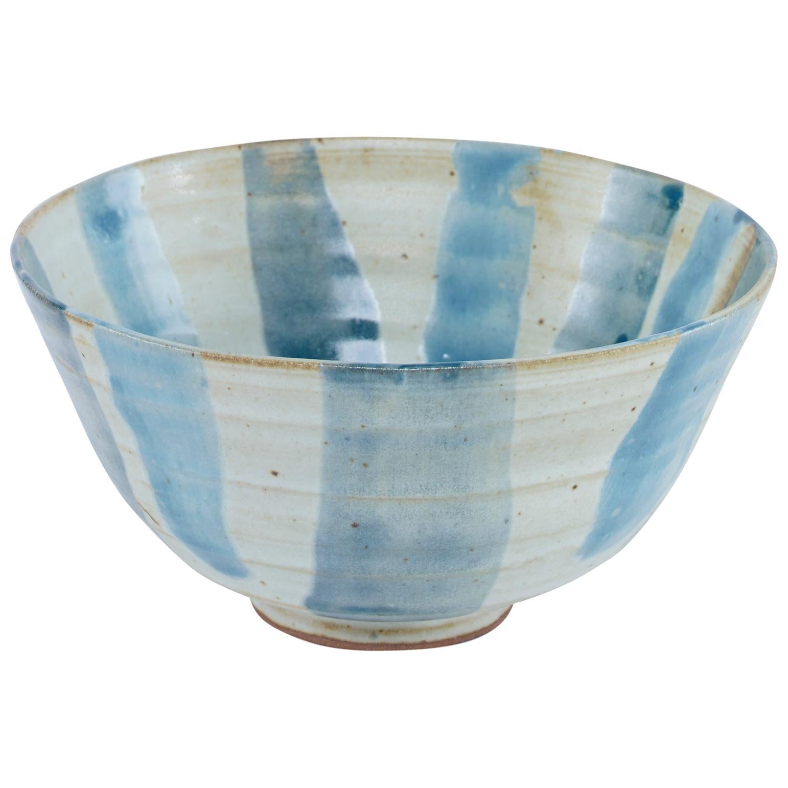 Rivers Bowl in Blue Ceramic by CuratedKravet