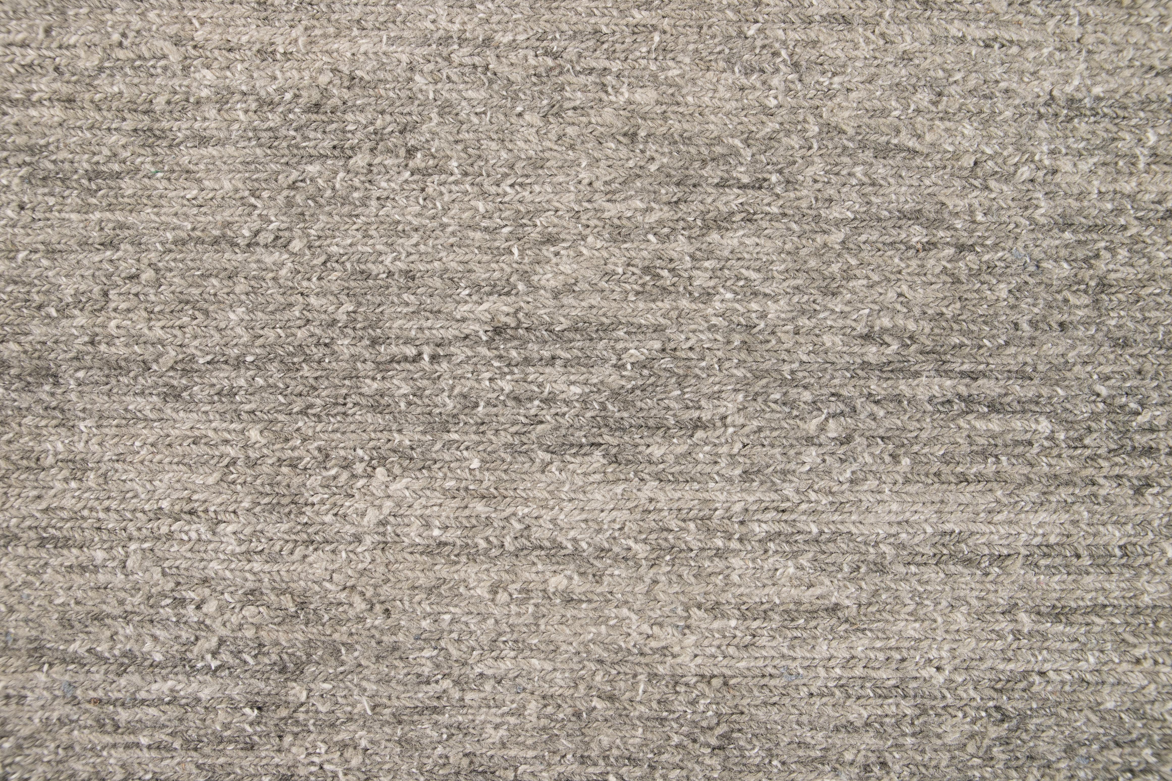 Indiano Tappeto contemporaneo personalizzato in lana della Riverside Collection, tessuto a mano in vendita