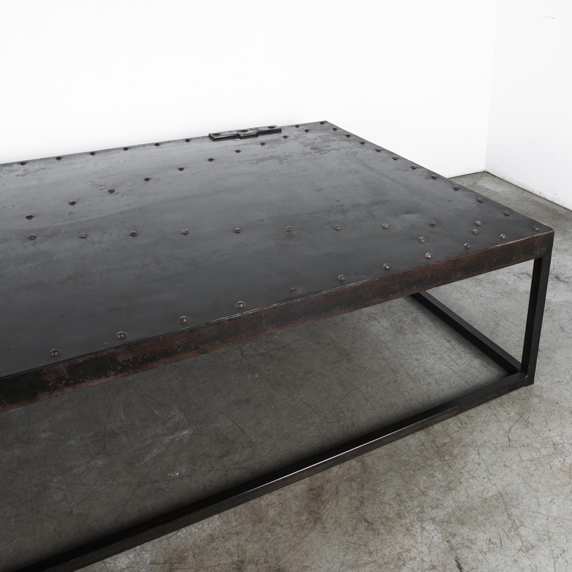 Riveted Iron Coffee Table 1