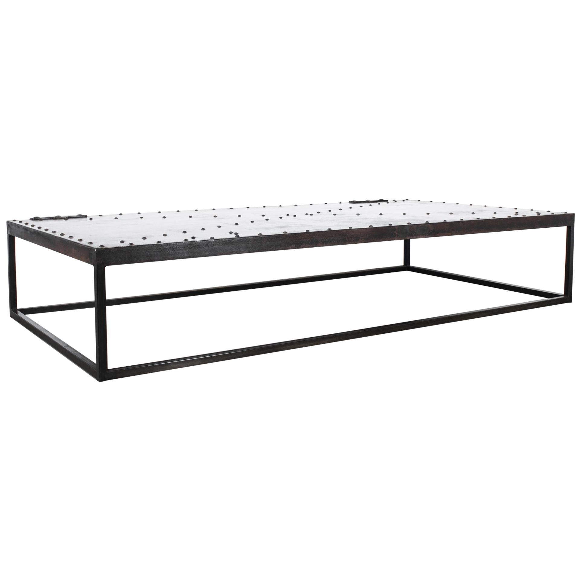 Riveted Iron Coffee Table