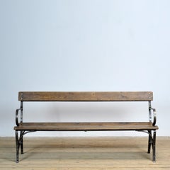 Genietete Eisen-Parkbank, 1920er Jahre