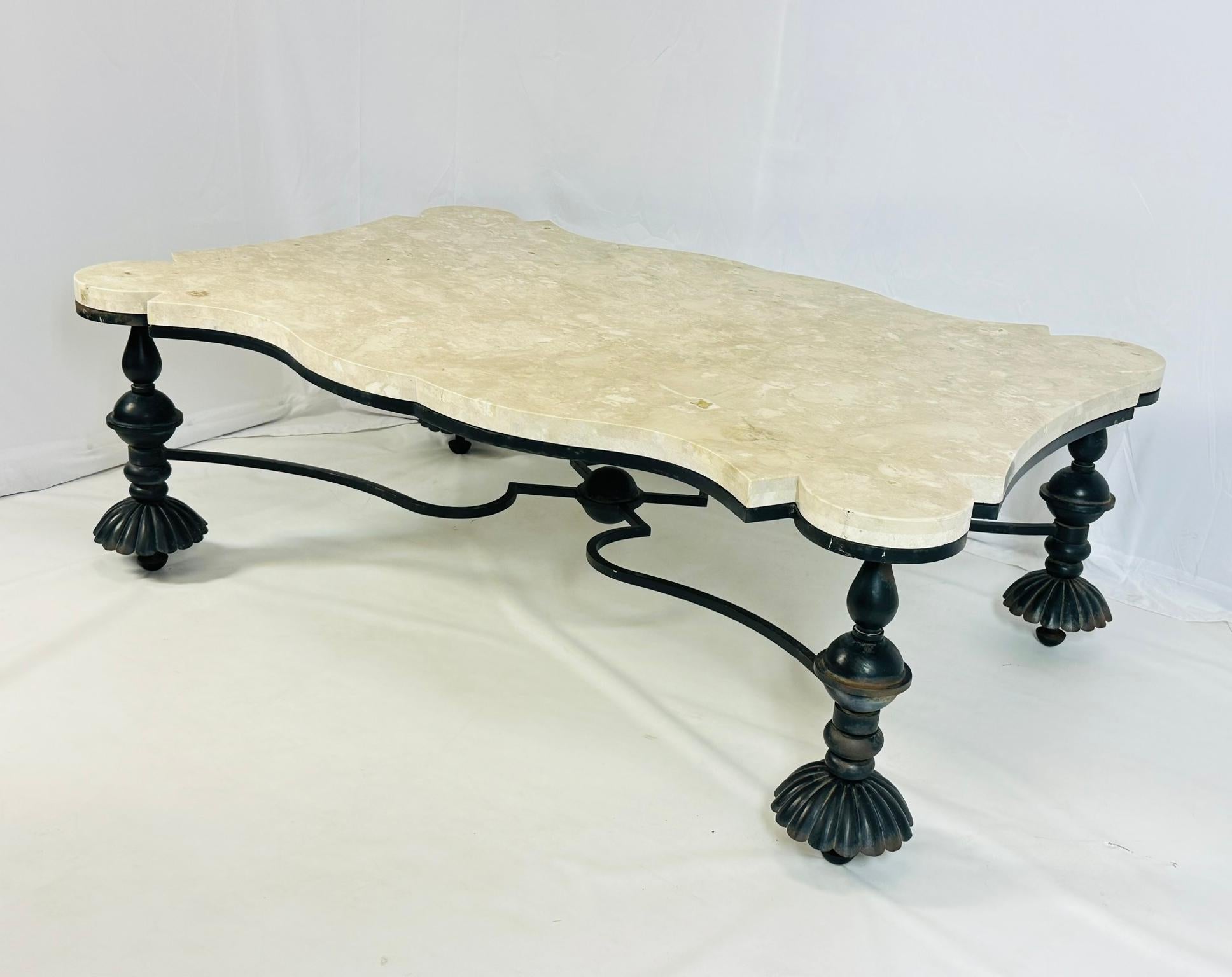 Post-Modern Riviera Coffee Table by Jean de Merry