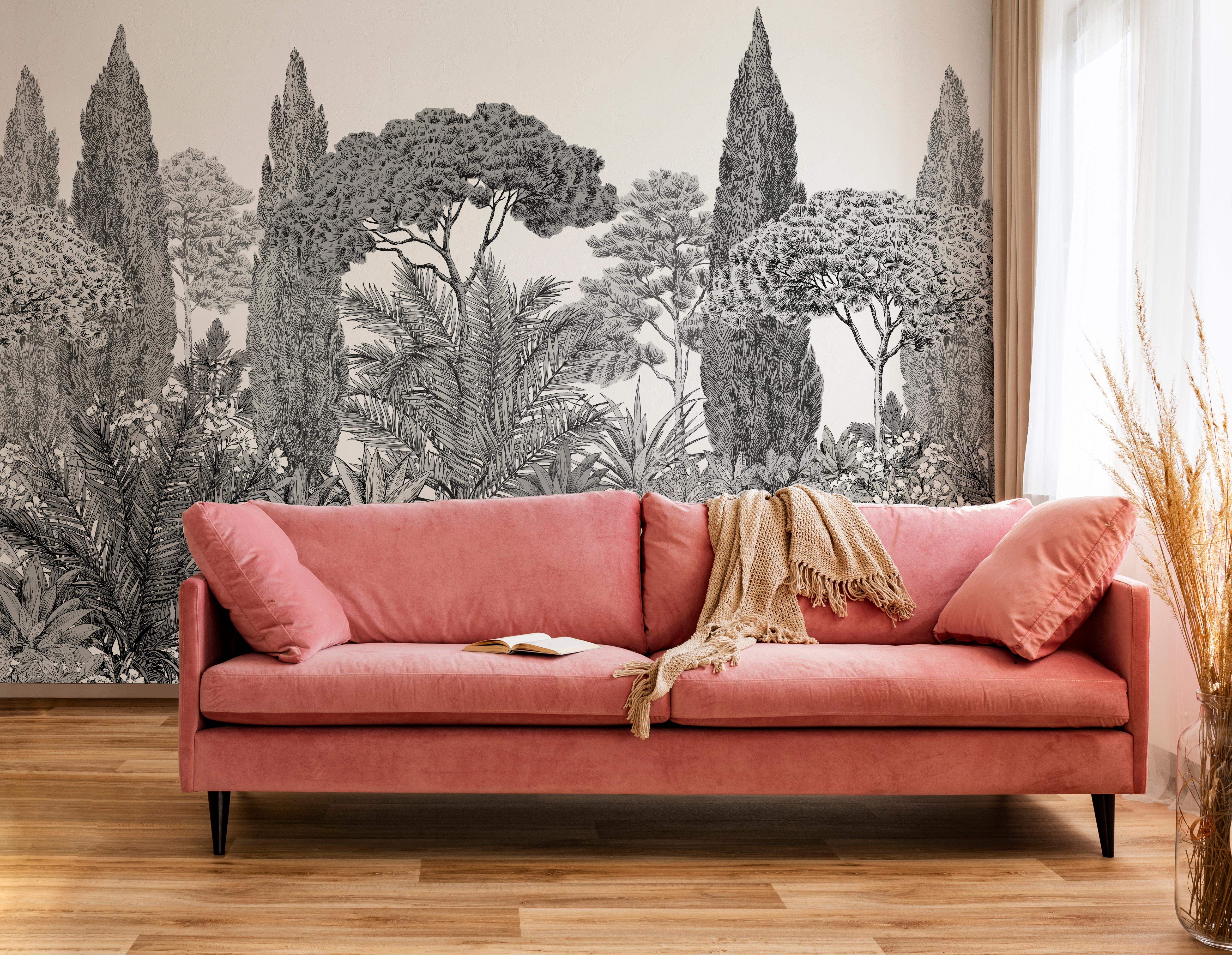 French Riviera, Customizable, Digital Printing, Mural Decor, Isidore Leroy For Sale