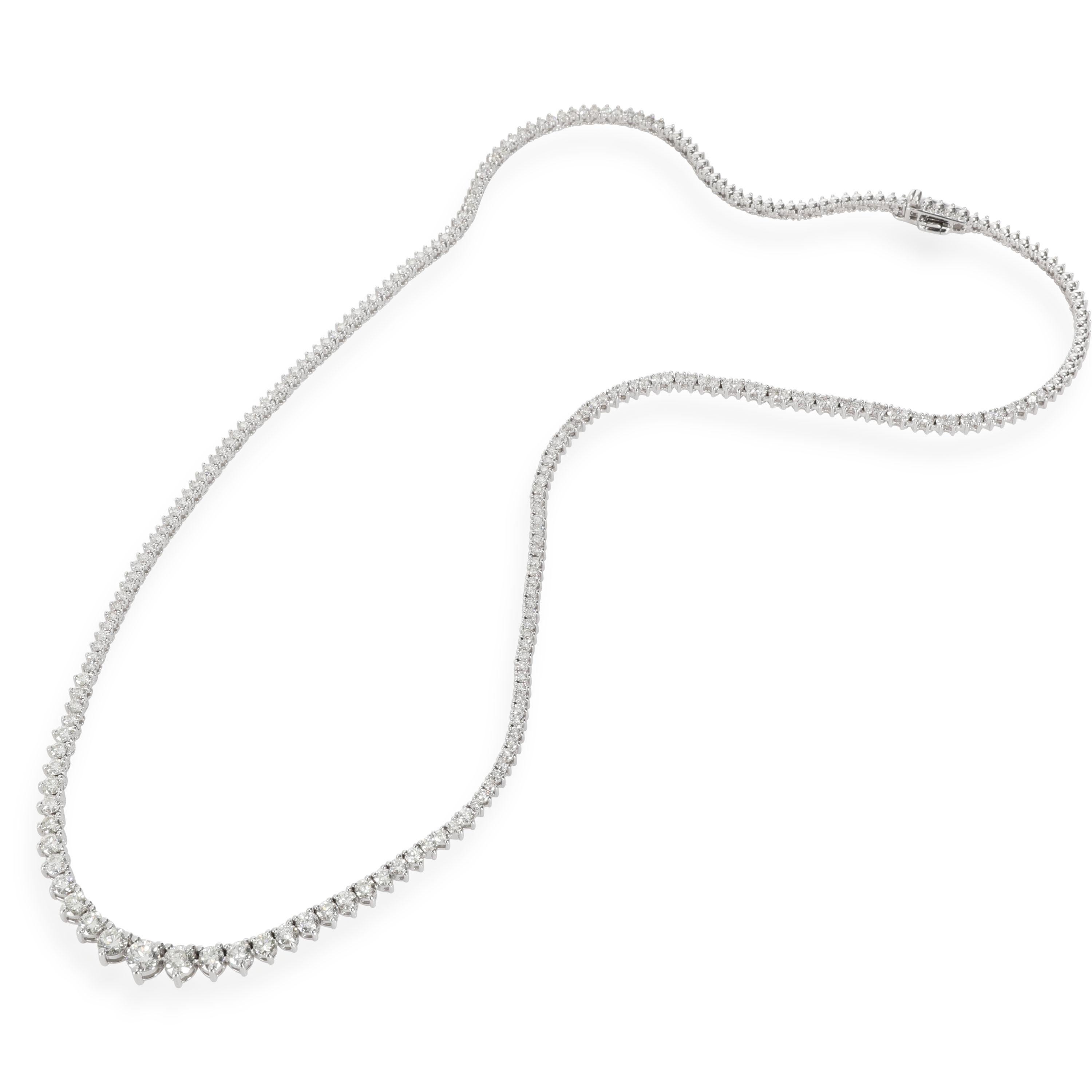 Riviera Diamond Tennis Necklace in 14K White Gold 4.9 CTW

PRIMARY DETAILS
SKU: 110739
Listing Title: Riviera Diamond Tennis Necklace in 14K White Gold 4.9 CTW
Condition Description: Retails for 10,000 USD. In excellent condition and recently