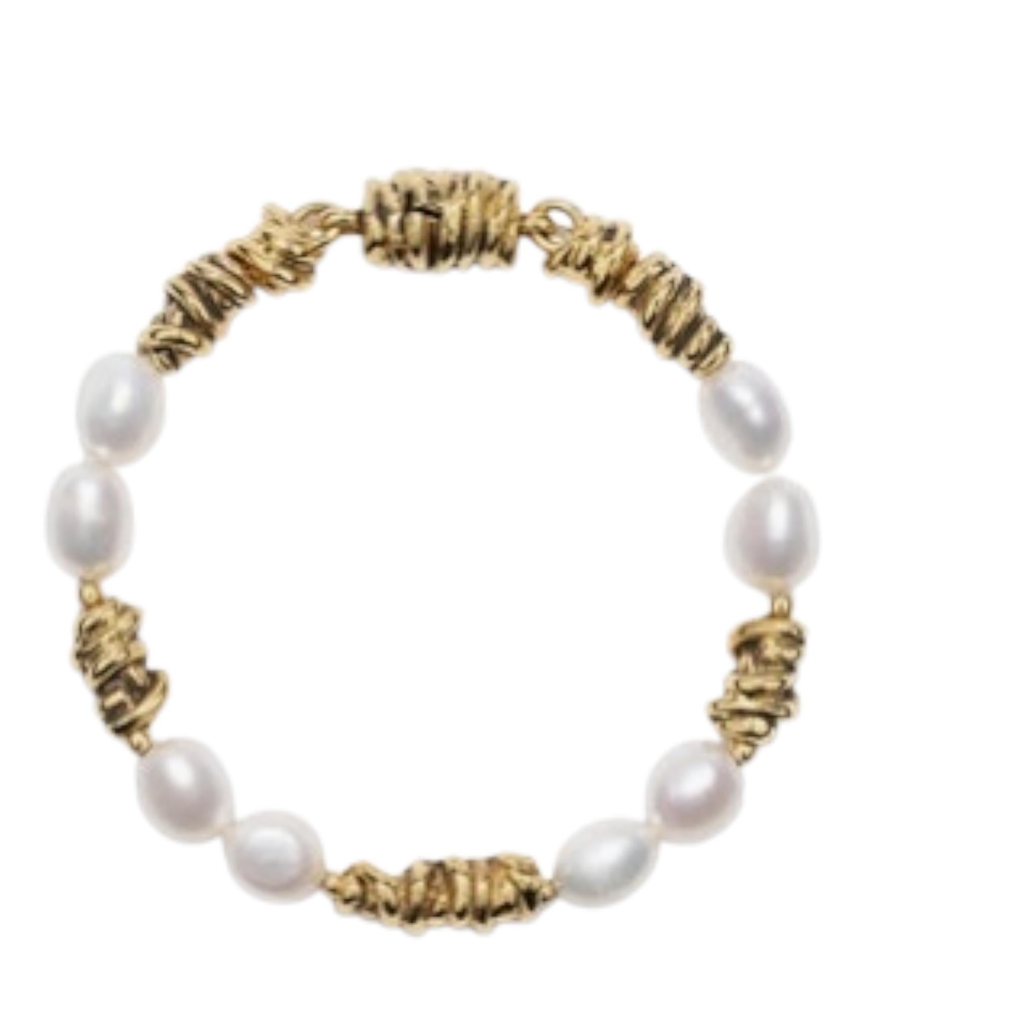 Collana con ciondolo di perle Riviera in vendita 8