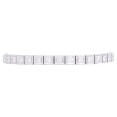 Riviere Bracelet with Brilliant-Cut Diamonds Totaling Approx. 3.02ct 'Engraved'