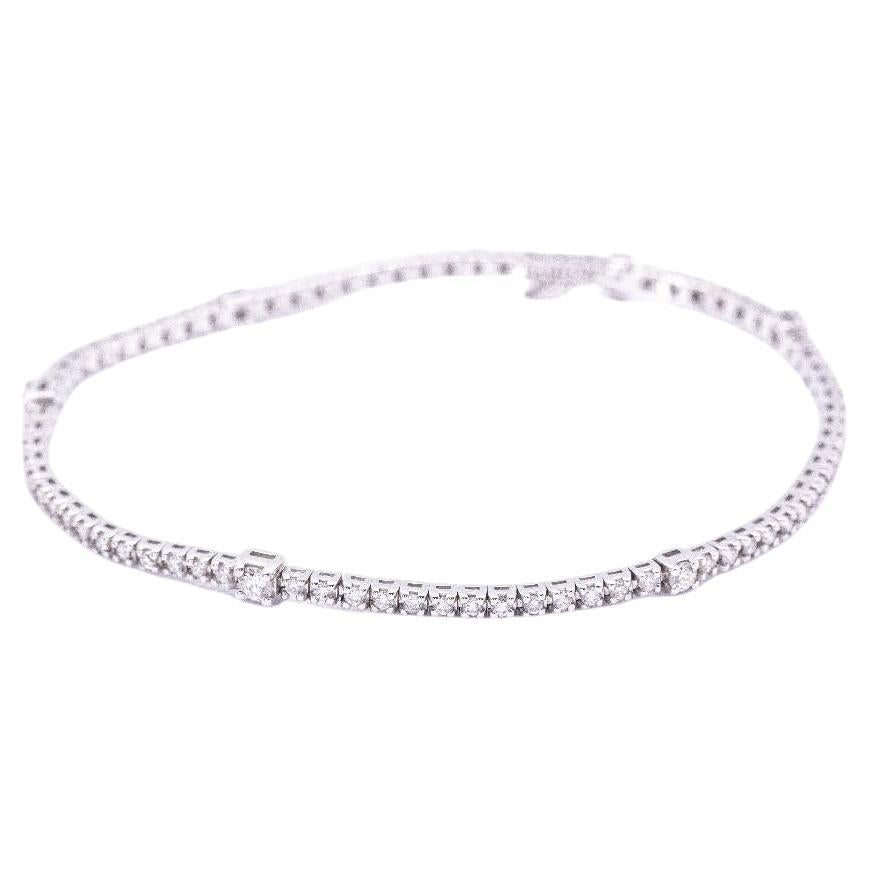 Riviere DAMIANI diamond bracelet. For Sale