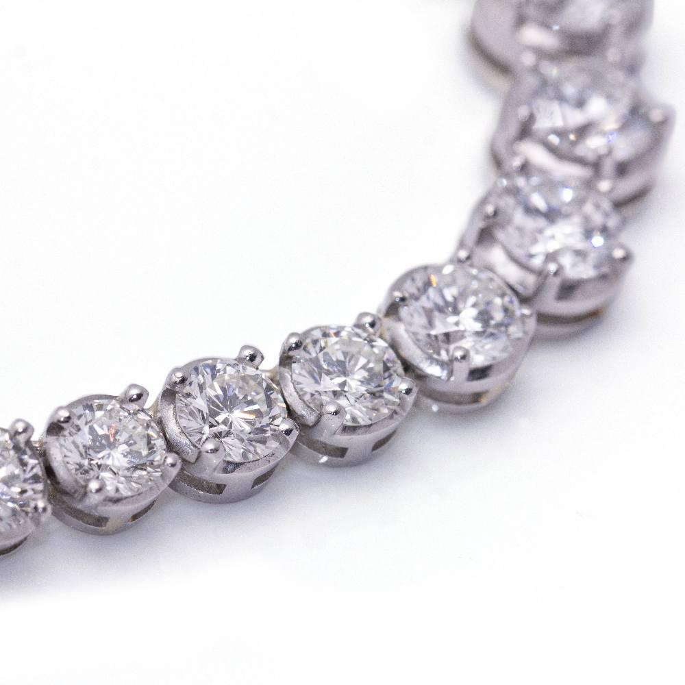 RIVIERE Degradé Diamond Necklace In Excellent Condition For Sale In BARCELONA, ES