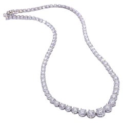 RIVIERE Degradé Diamant-Halskette