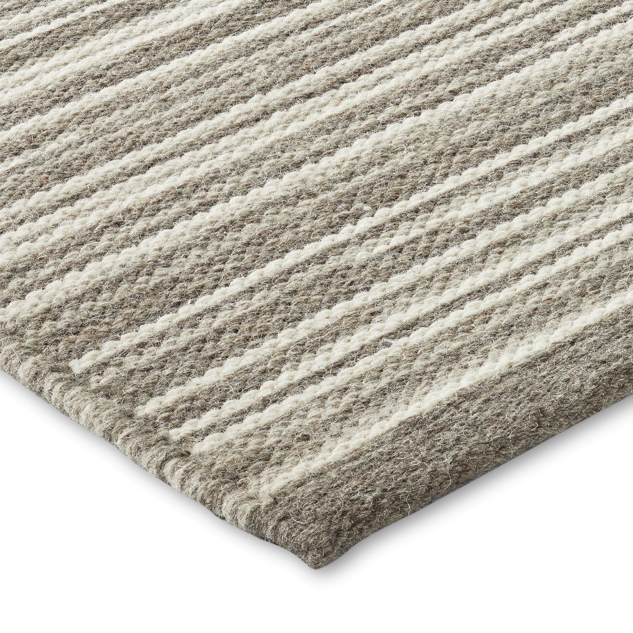 Rivus 9x12ft grau Wolle bunt Textur Design Luxus handgewebten Teppich im Angebot 1