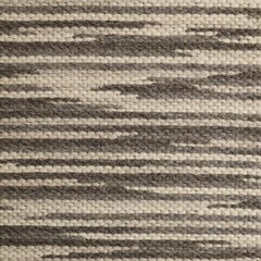 Rivus, Grey, Handwoven Face 60% Undyed NZ Wool, 40% Undyed MED Wool, 6' x 9'