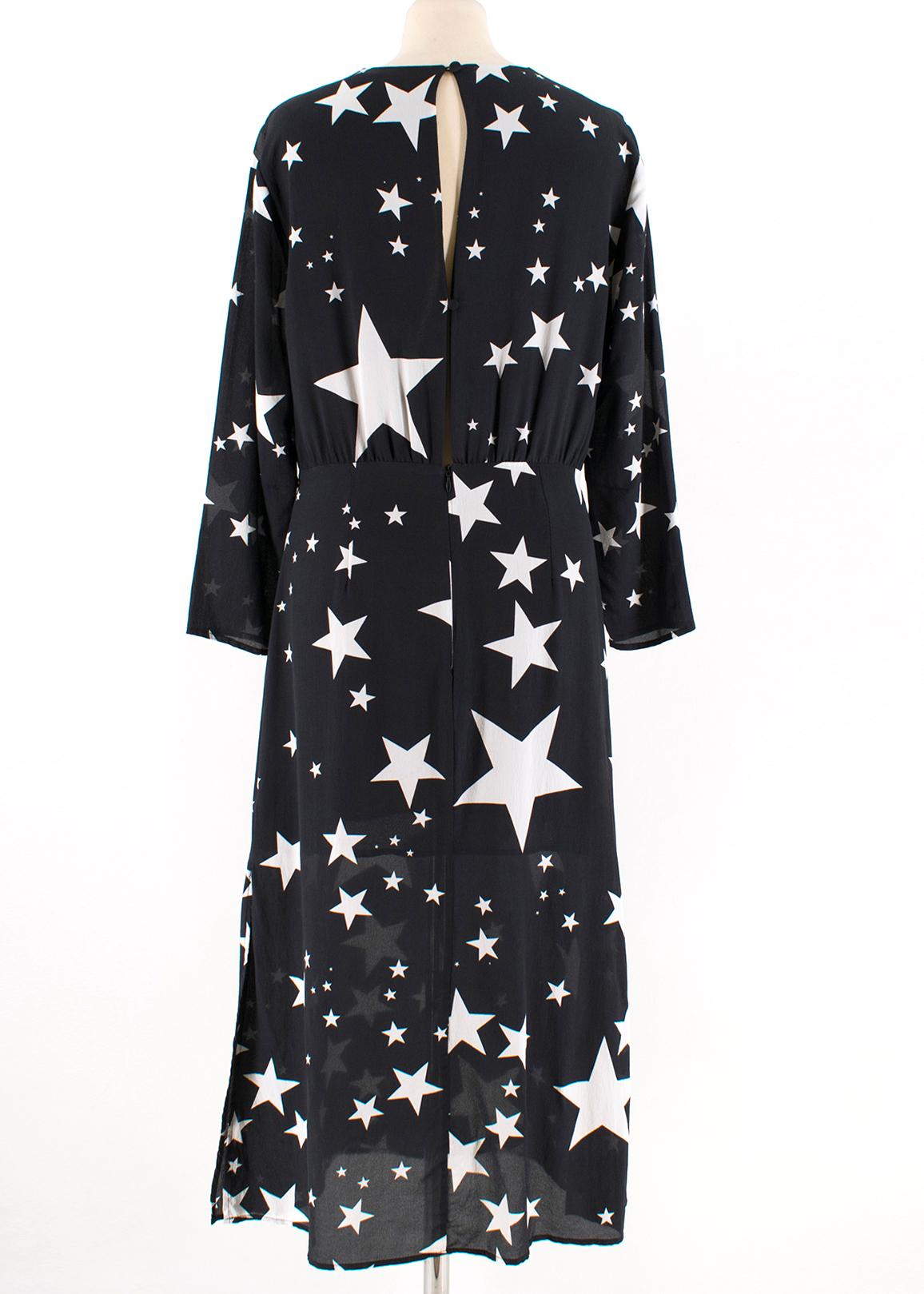 rixo star print dress