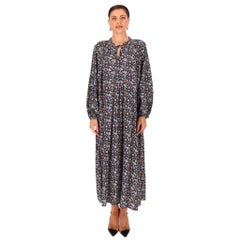 Rixo Floral Print Midi Tent Dress