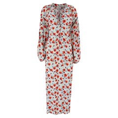 Rixo Floral Print Midi Tent Dress
