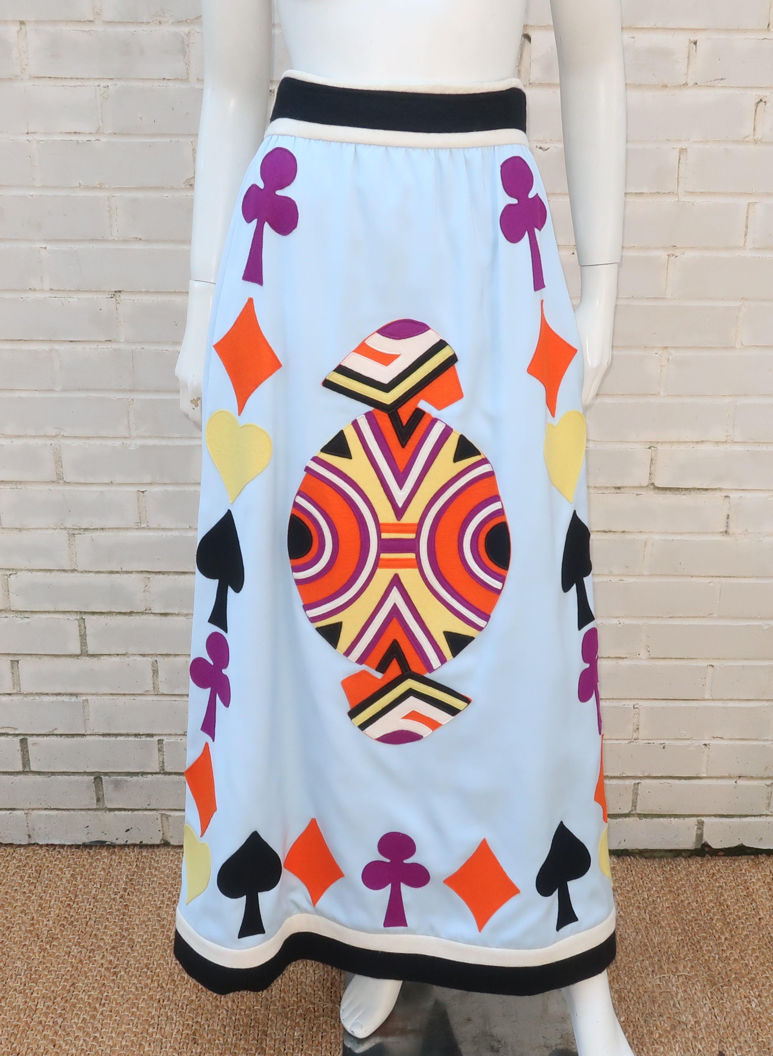 deck of cards skirt