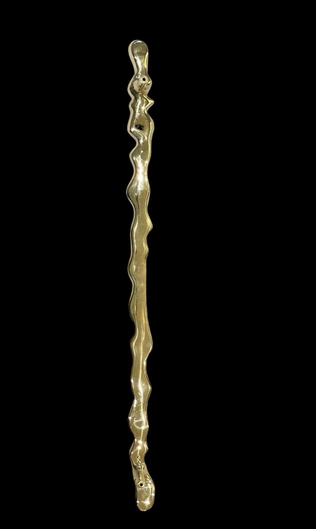Fluid is a distinguished sculptural element for furniture, wardrobes & doors enabling you to create a statement with the fluidity and modernity of its form. The solid brass element is deeply rooted in heritage craftsmanship and refined materiality.