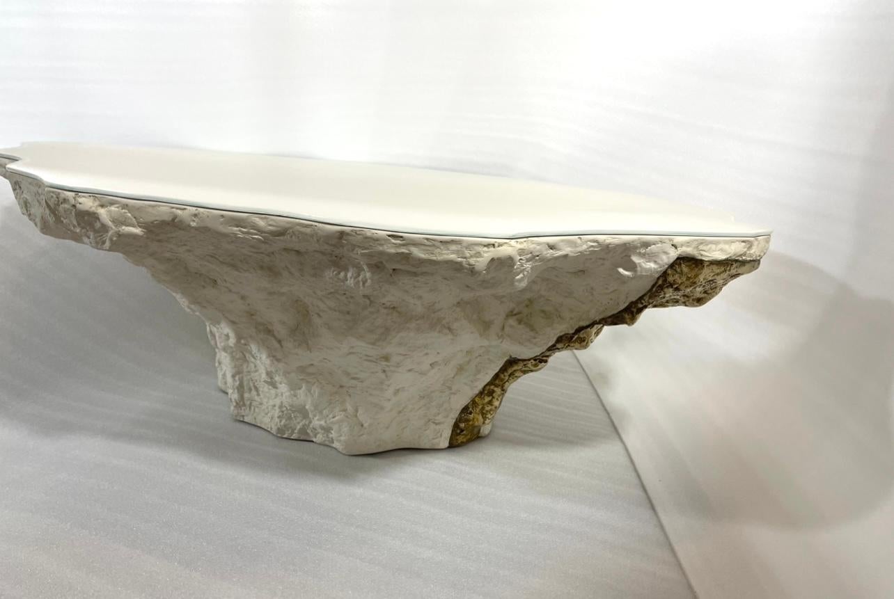 Tavolo da centro RIZO Roccia Gelerio in tecnica mista in vendita 3