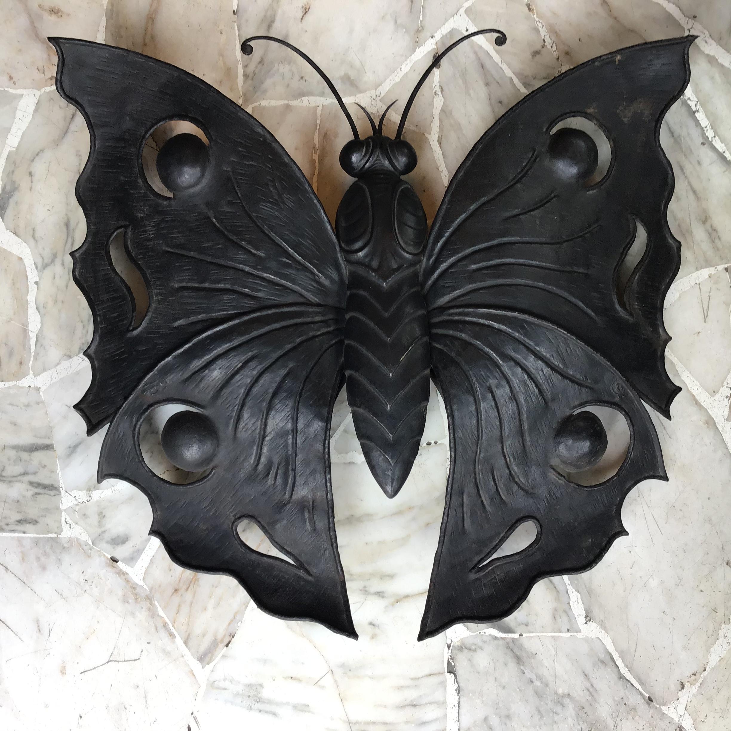 Rizzarda Wrought Iron Butterfly 1940 Italy 2