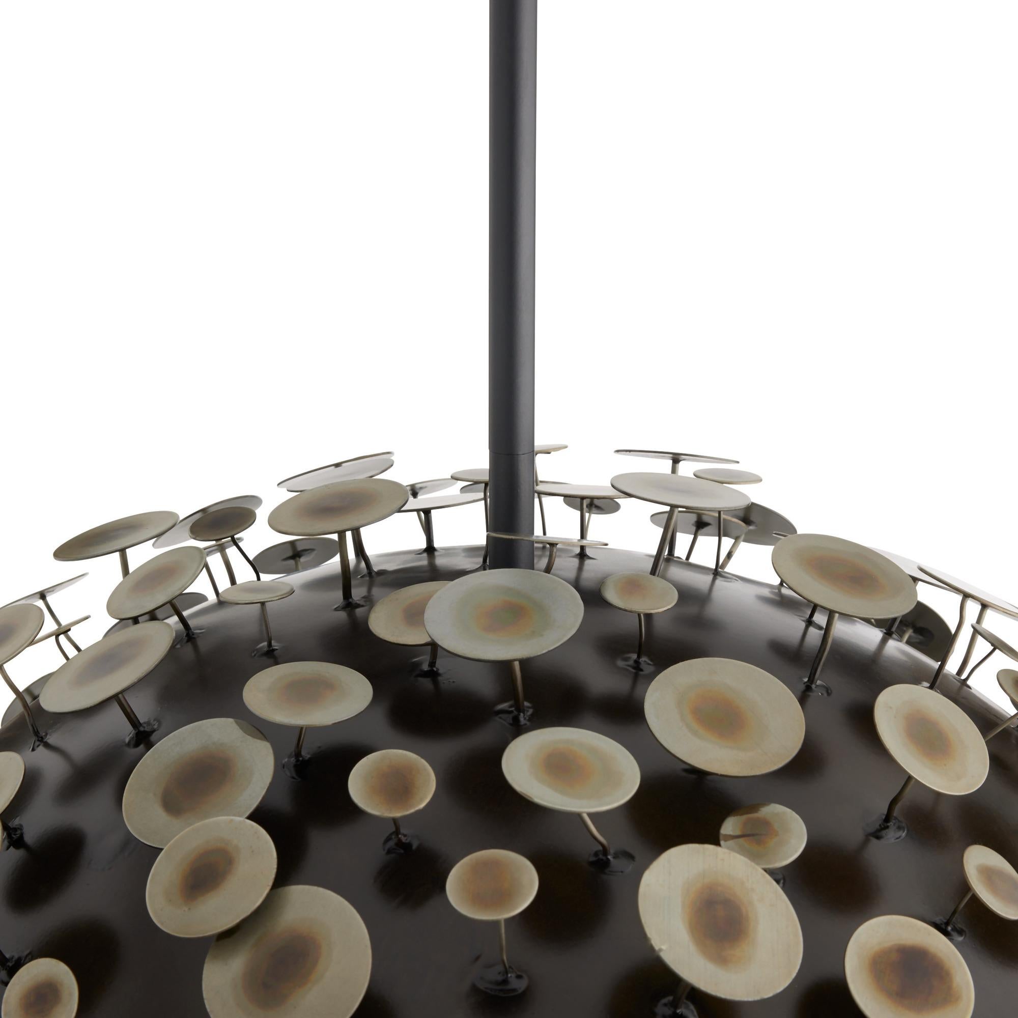 Colgante Rizzo DMI16 - cúpula de hierro quemado a mano Siglo XXI y contemporáneo en venta