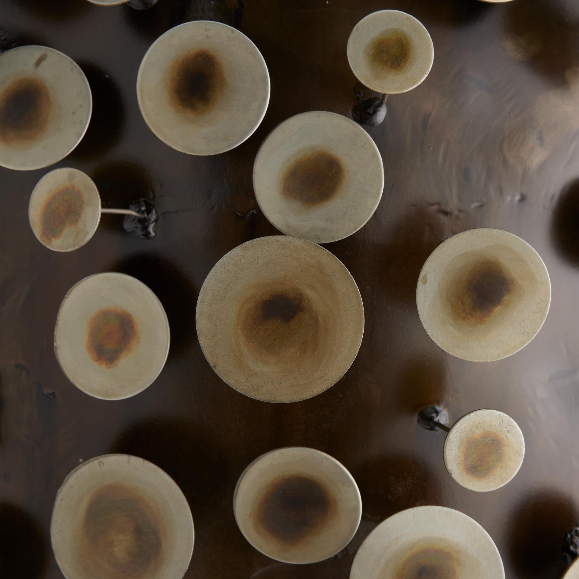 Colgante Rizzo DMI16 - cúpula de hierro quemado a mano en venta 1