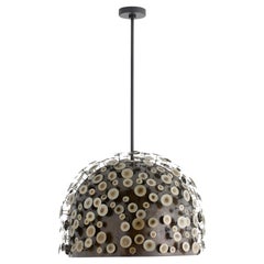 Ciondolo Rizzo DMI16 - cupola in ferro brunito a mano