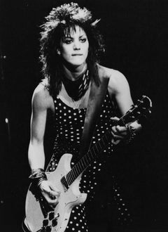 Joan Jett with Guitar Vintage Original Photograph